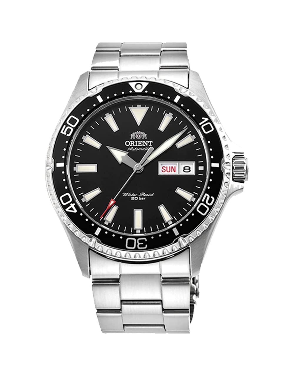 Orient Mens Analogue Automatic Watch with Stainless Steel Strap RA-AA0001B19B