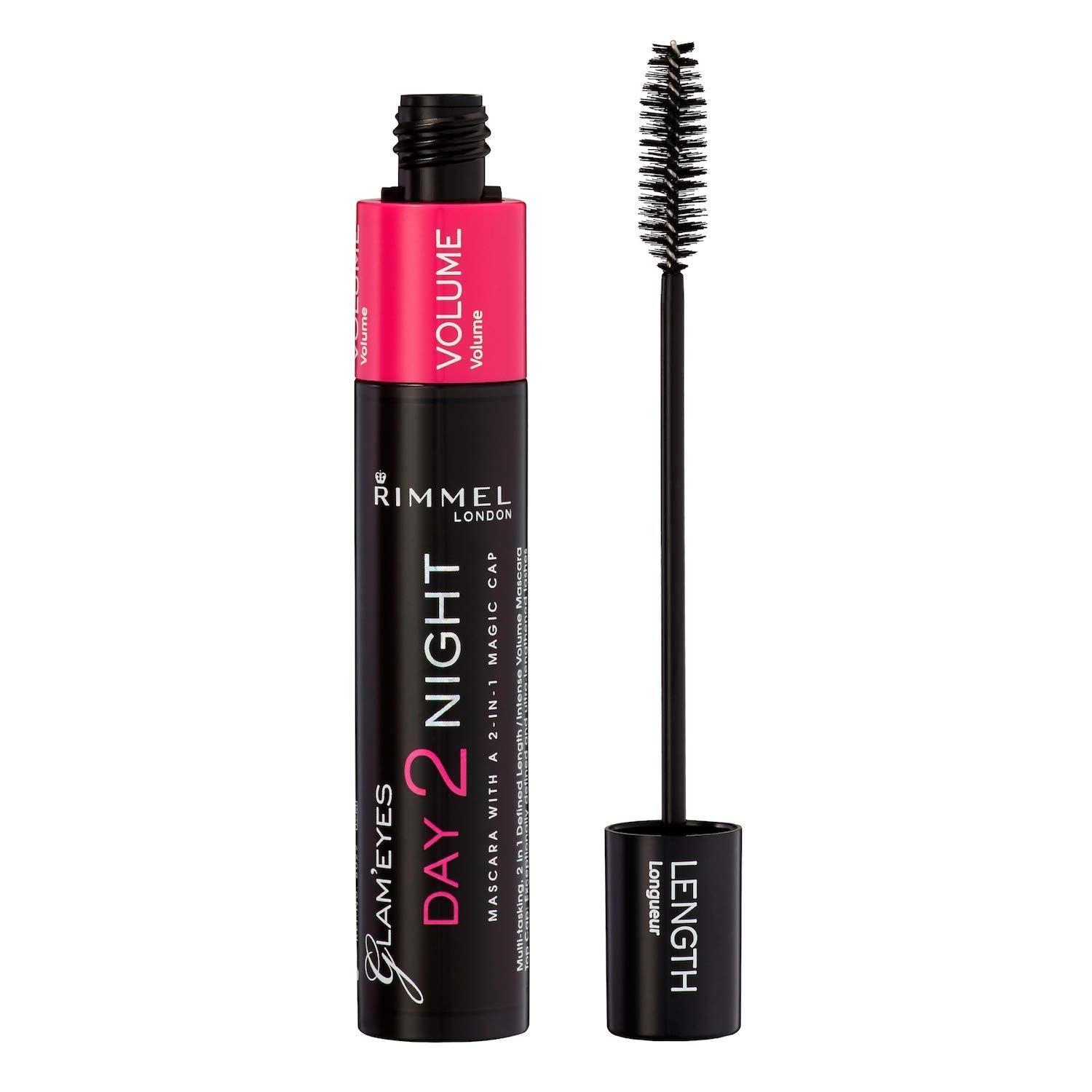 Rimmel Glam Eyes Day to Night Mascara, Black, 9.5 ml