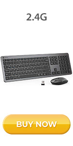Bluetooth Keyboard for Mac, iClever 3 Multi-Device Bluetooth 5.1 Keyboard Full Size Stable Connection Keyboard for iPad, iPhone, Mac, iOS, Android, Windows, QWERTY UK Layout - Black