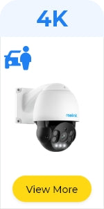 Reolink 4K PTZ PoE Security Camera Outdoor with Spotlights, Person/Vehicle Detection, 5X Optical Zoom, 360° Pan 90° Tilt, 190ft Color Night Vision, Auto Tracking, Two-Way Audio, Time Lapse, RLC-823A