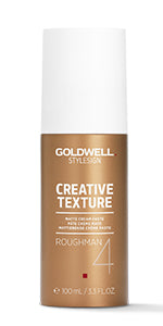 Goldwell StyleSign Creative Texture, Roughman Matte Cream Paste for Normal to Course Hair, 100 ml