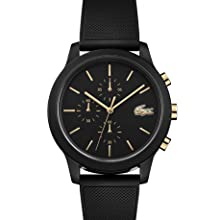 Lacoste Men's Analogue Quartz Watch with Leather Strap 2011004