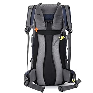 OCCIENTEC Hiking Backpack 50L Mountaineering Backpack 60L Rucksacks with Rain Cover for Men Women,Tear and Water-resistant Ideal for Camping Climbing Biking Trekking Travel Outdoor