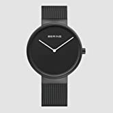 BERING Unisex Analog Quartz Classic Collection Watch with stainless steel Strap and Sapphire Crystal 11139-004