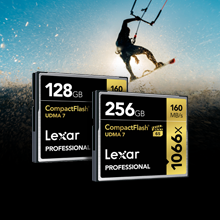 Lexar Professional 1066x 32GB CompactFlash Card, Up to 160MB/s Read, for Professional Photographer, Videographer, Enthusiast (LCF32GCRBEU1066)
