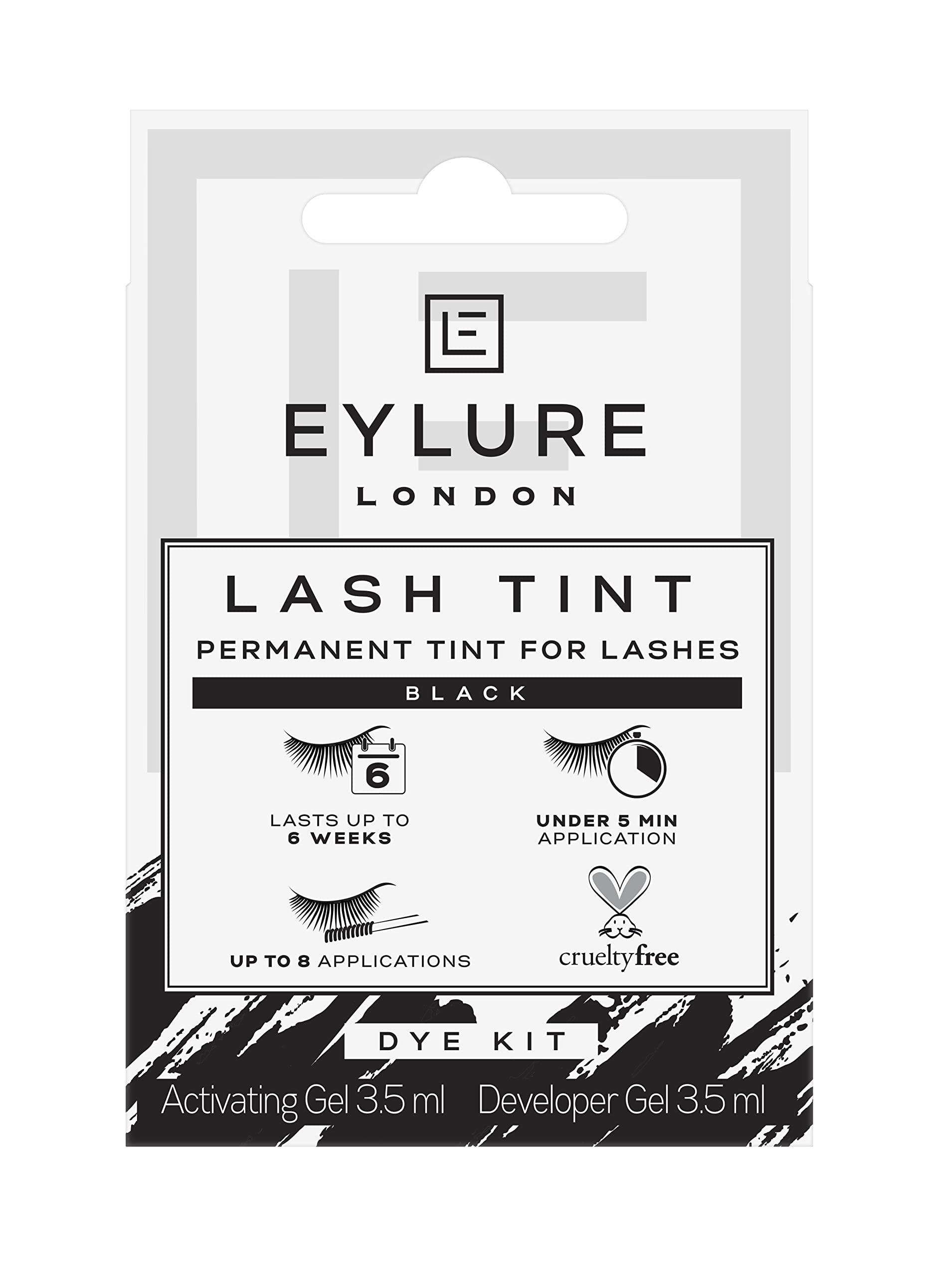 Eylure Pro Dylash Lash, Black, 4 Count (Pack of 1)