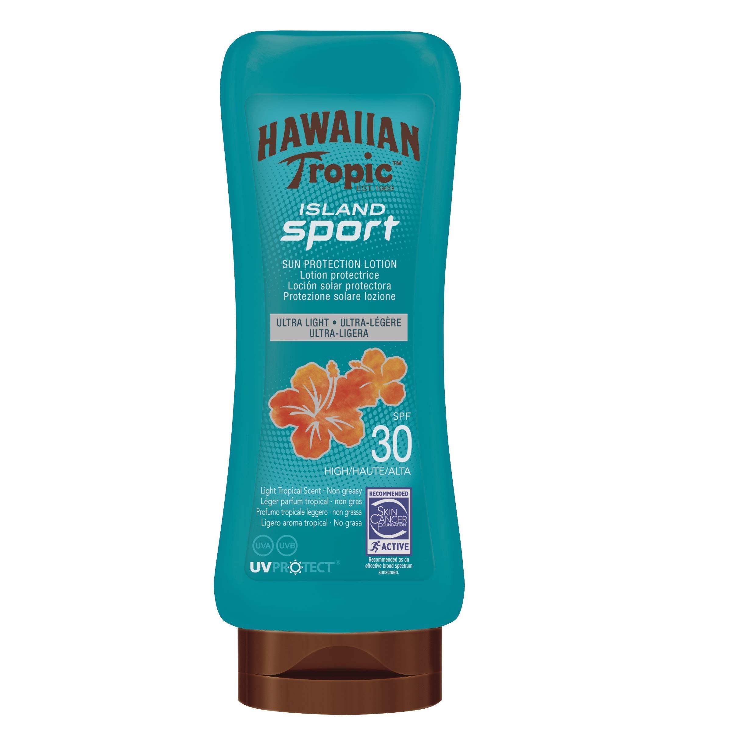 Hawaiian Tropic SPF 30 Island Sport Sun Tan Lotion 180 Millilitres