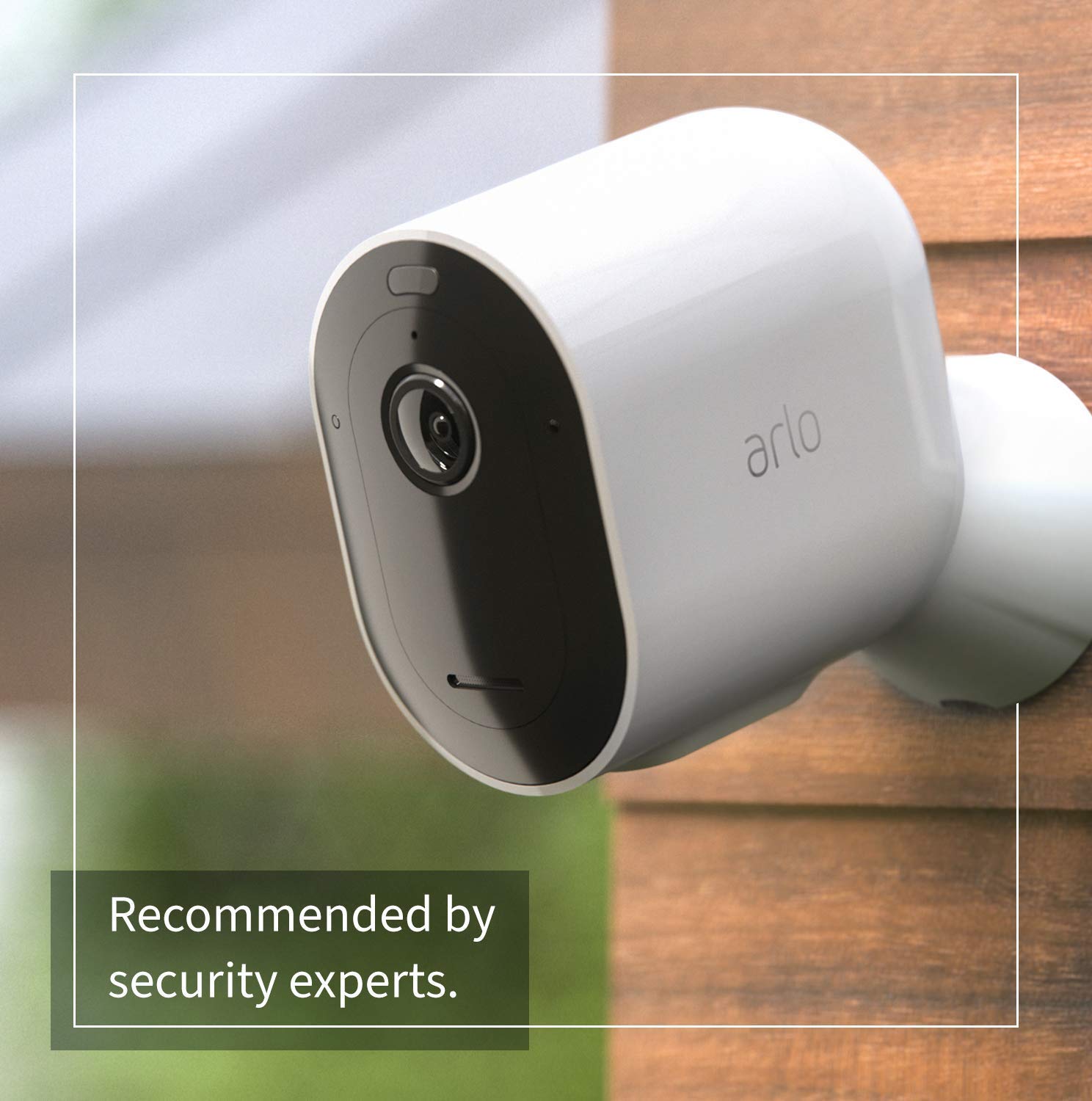 Arlo Pro3 Wireless Outdoor Home Security Camera, CCTV, 6-Month Battery, Colour Night Vision, 2K HDR, 2-Way Audio, Alarm, Camera Only, With 90-day free trial of Arlo Secure Plan, White