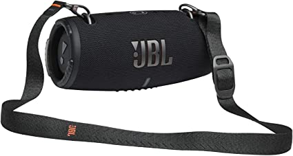 JBL Xtreme 3 - Wireless, portable waterproof speaker with Bluetooth with charging cable, in black