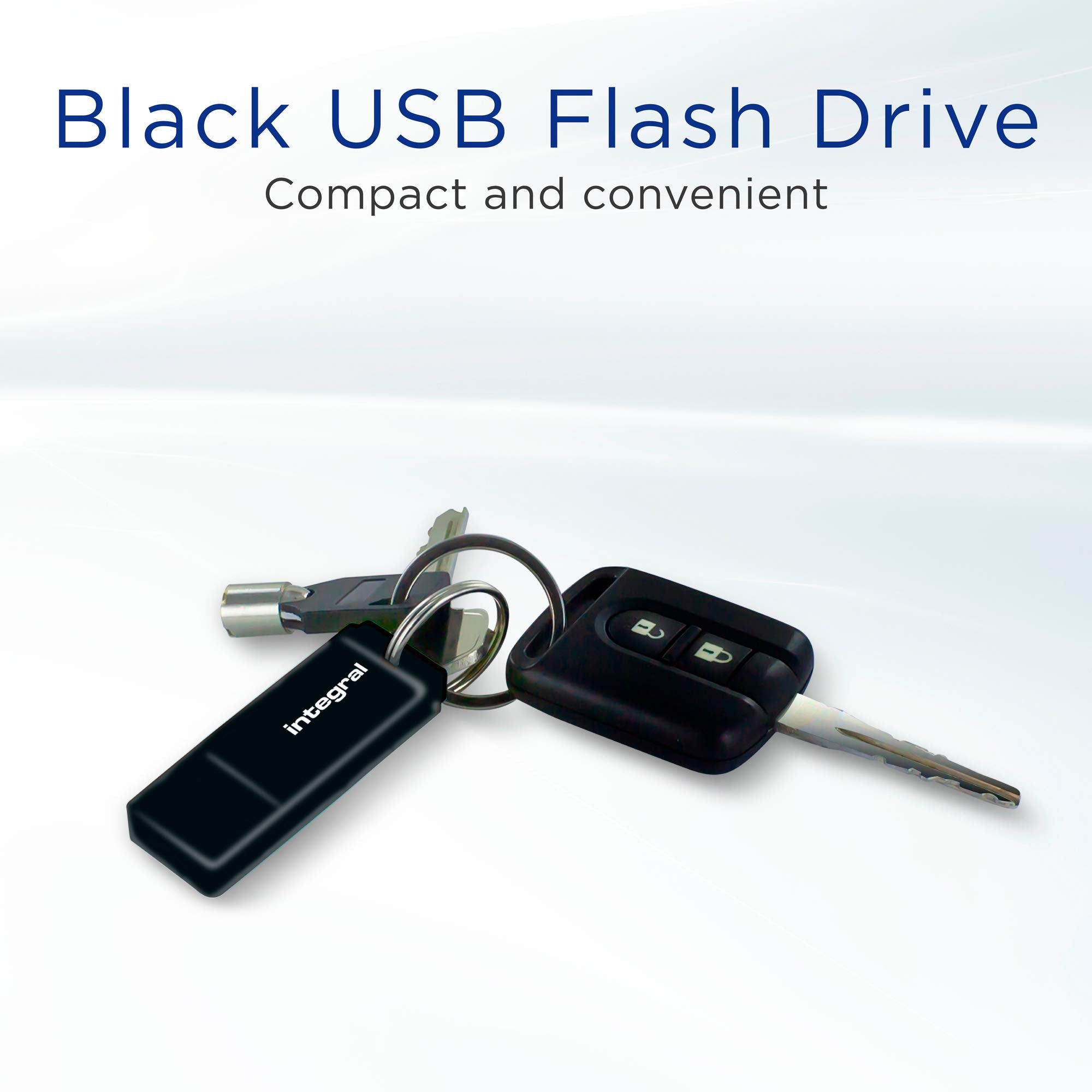 Integral INFD64GBBLK 64GB USB Memory 2.0 Flash Drive