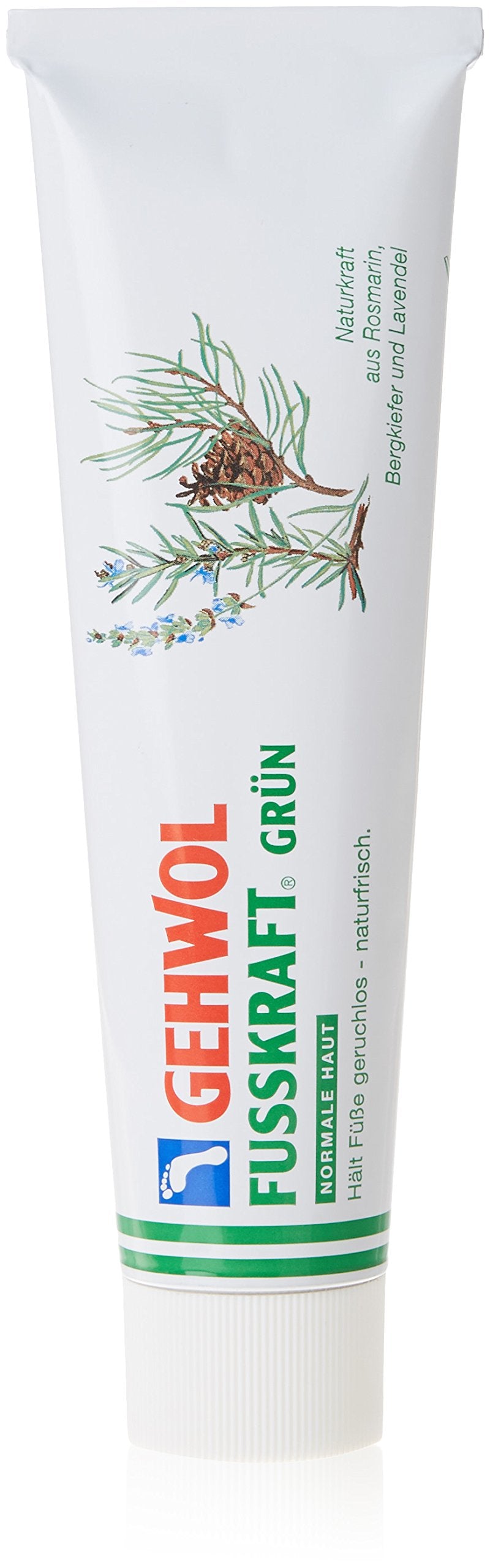 Gehwol Foot Cream Tube, Green 125 ml