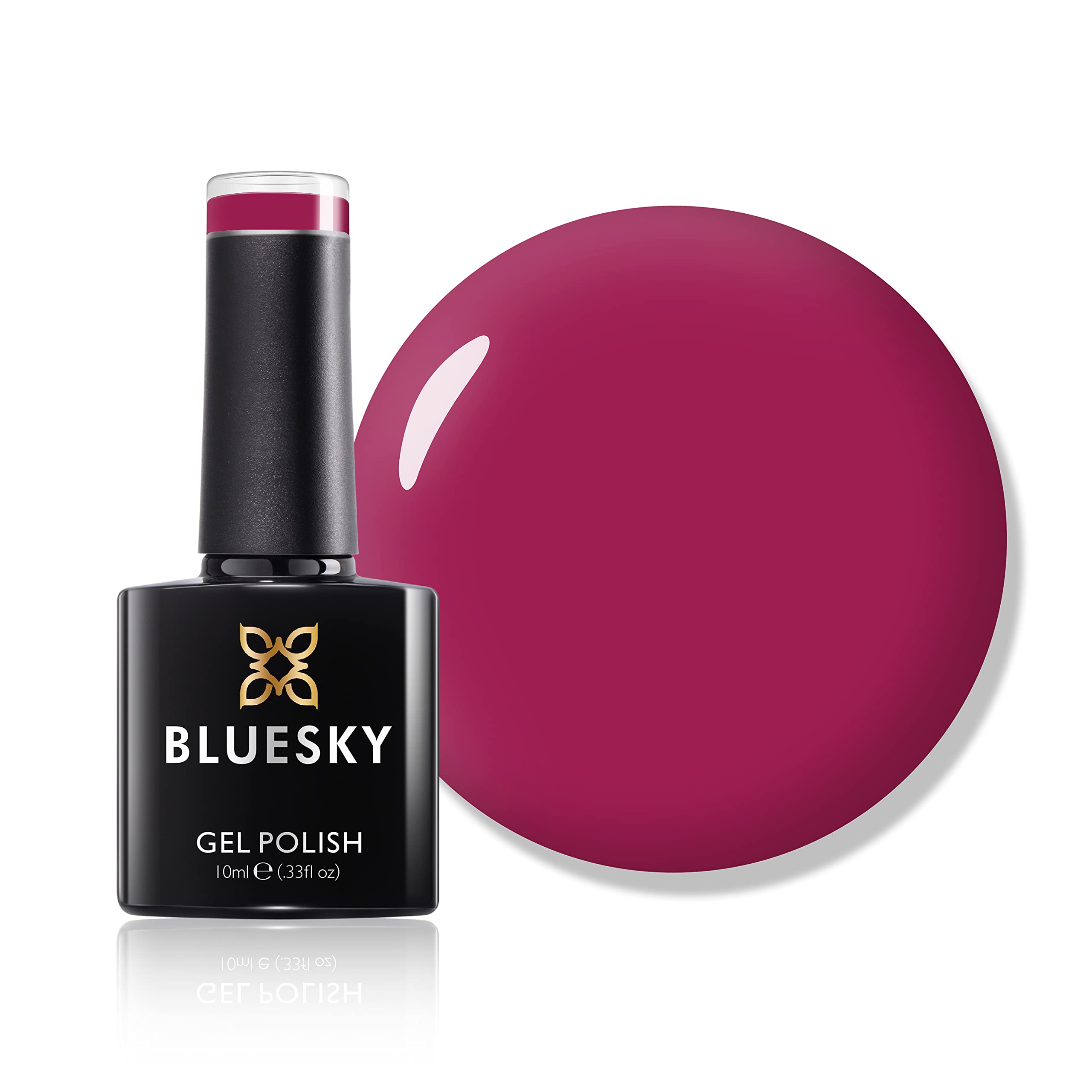 Bluesky Gel Nail Polish, Ripe Guava, 80646, Pink, Long Lasting, Chip Resistant, 10 ml (Requires Drying Under UV LED Lamp)