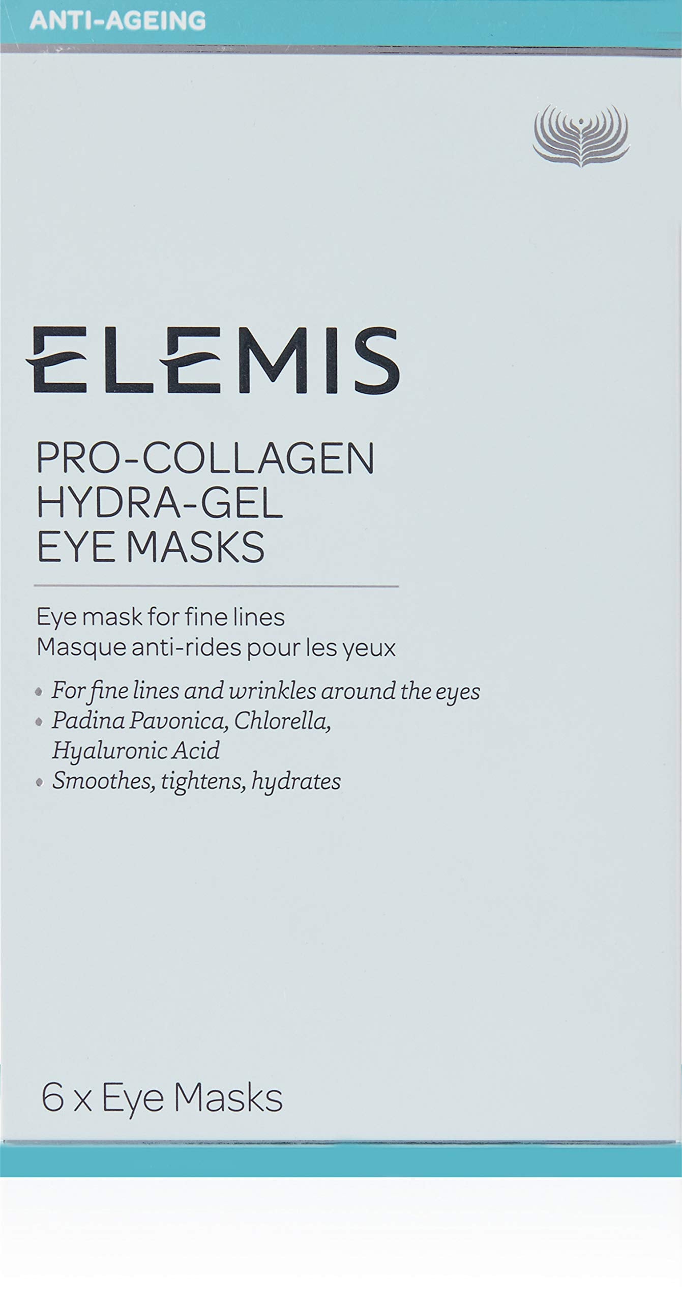 ELEMIS Pro-Collagen Hydra-Gel Eye Masks - Eye Mask for Fine Lines x6