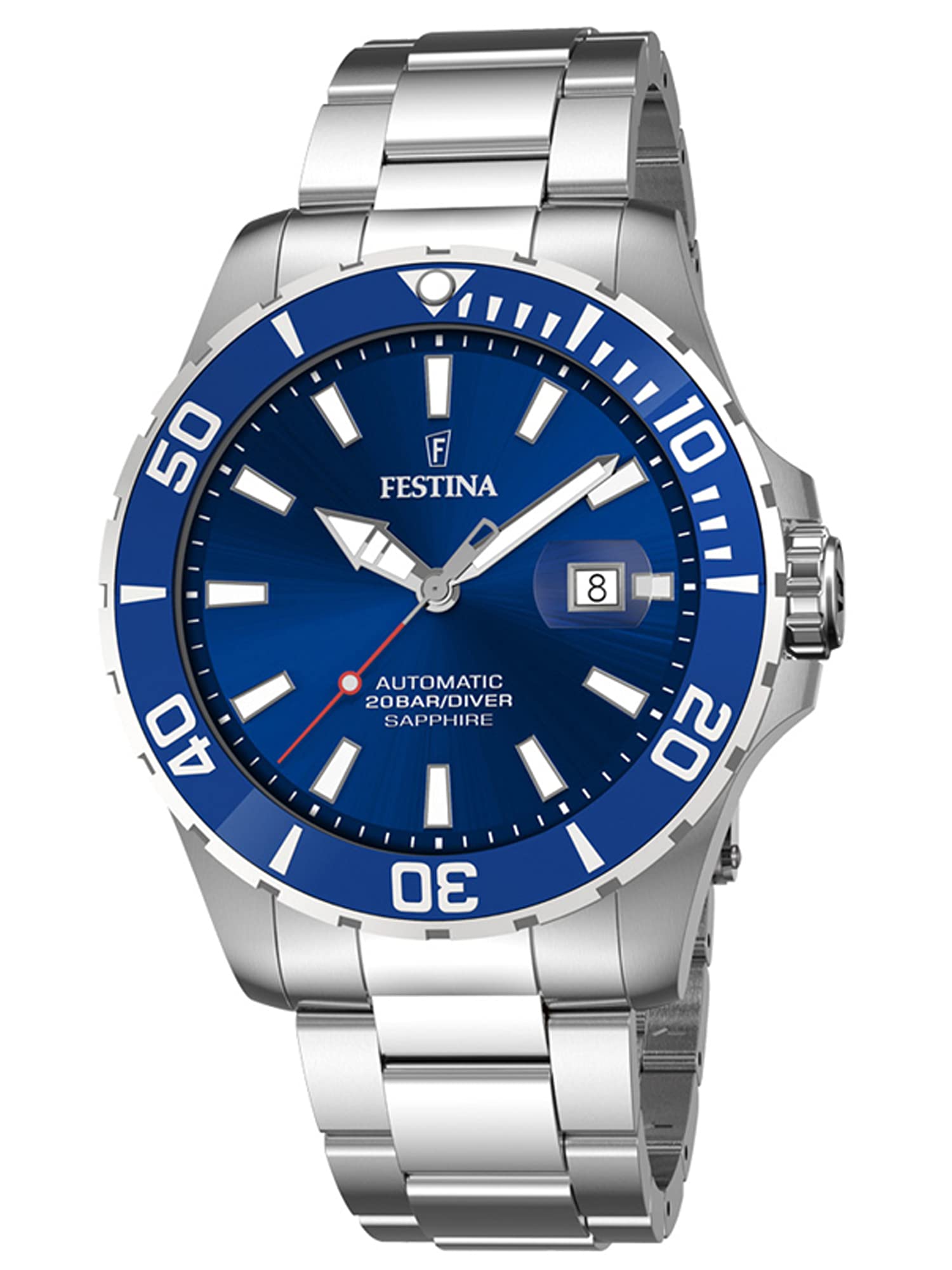 Festina Men's Analogous Quartz Watch with Stainless Steel Strap F20531/3