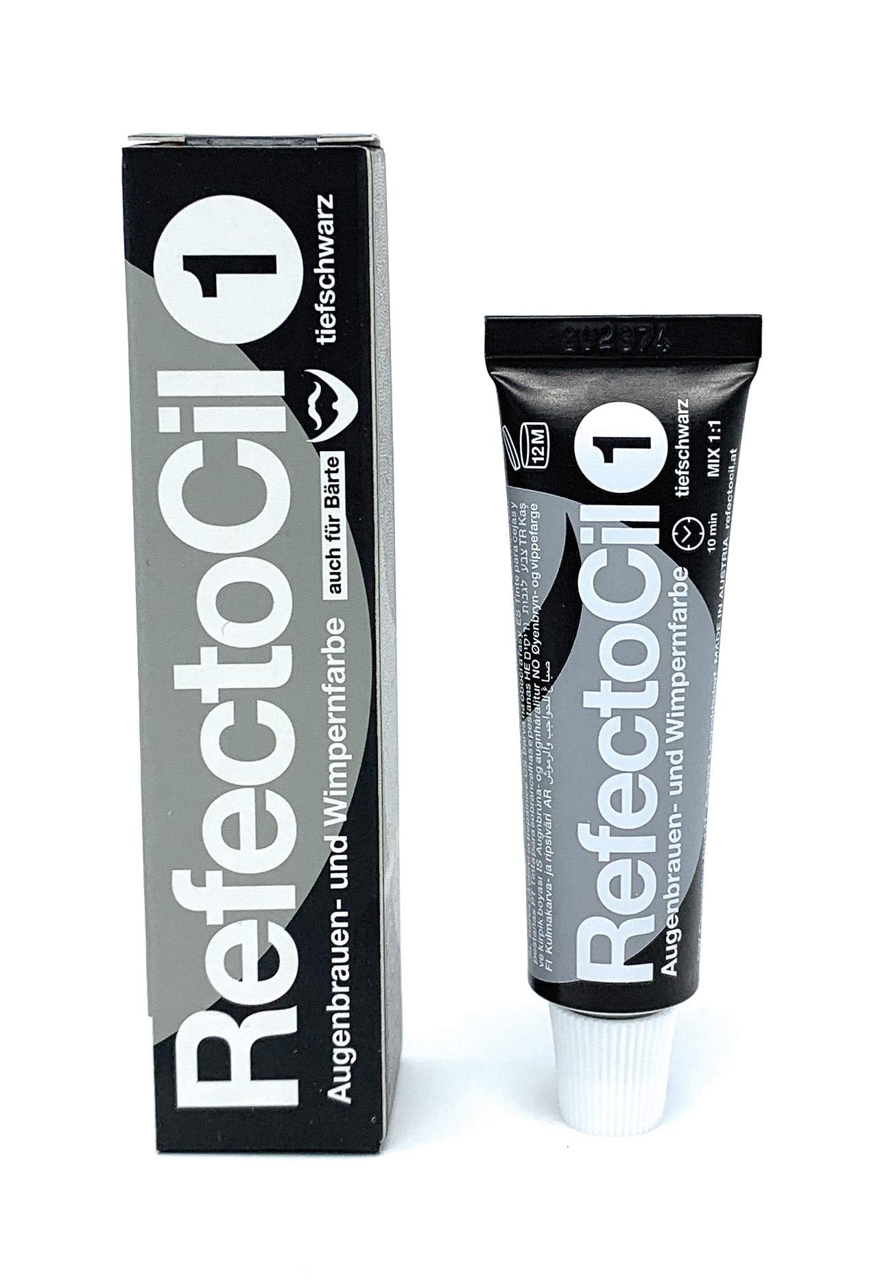 RefectoCil Cream Hair Tint Black 5 oz