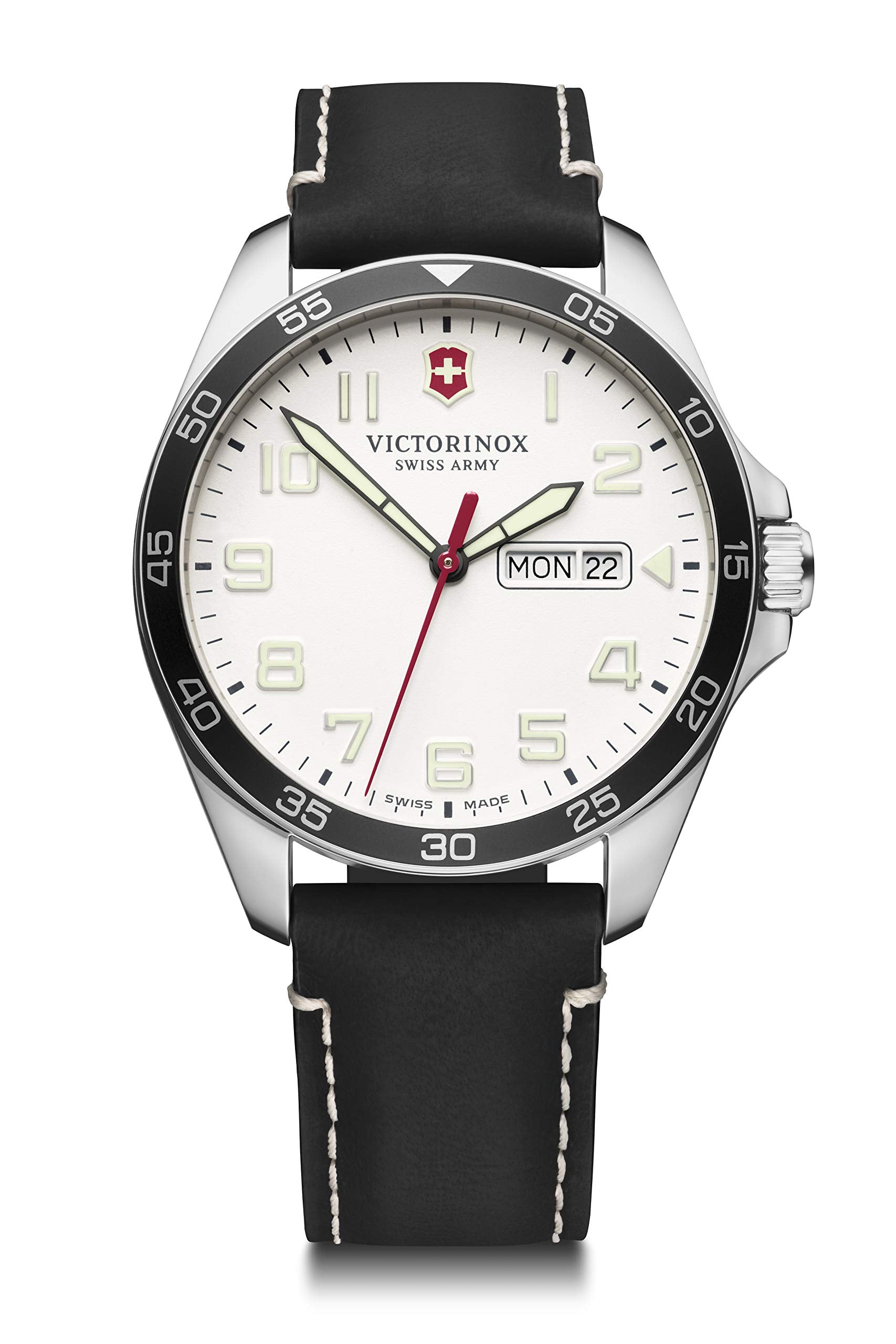Victorinox Men's Field Force - Swiss Made Analogue Quartz Stainless Steel Watch with Day/Date 241847