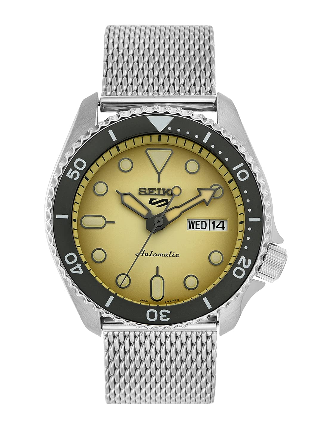 Seiko Men's Analogue Automatic Watch with Stainless Steel Strap SRPD67K1