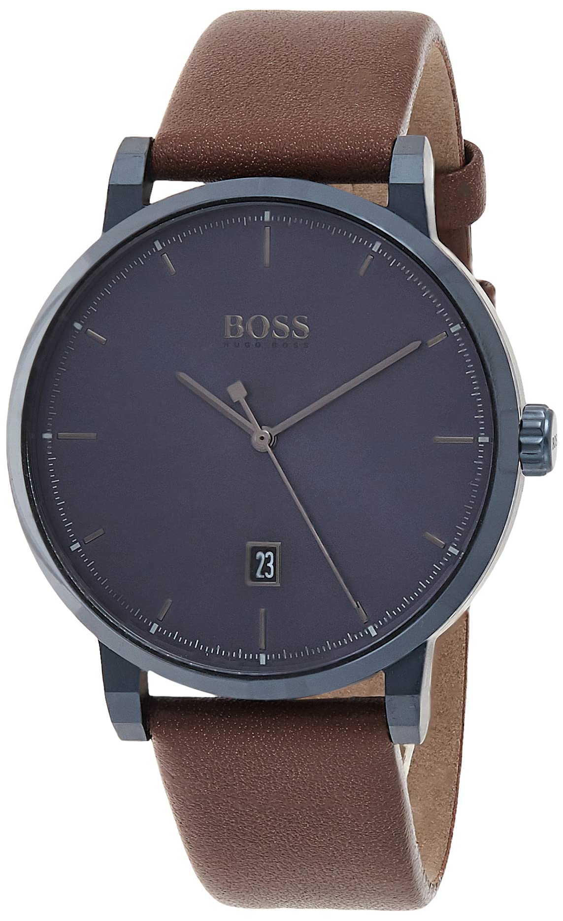 BOSS Men's Analogue Quartz Watch with Leather Strap 1513791