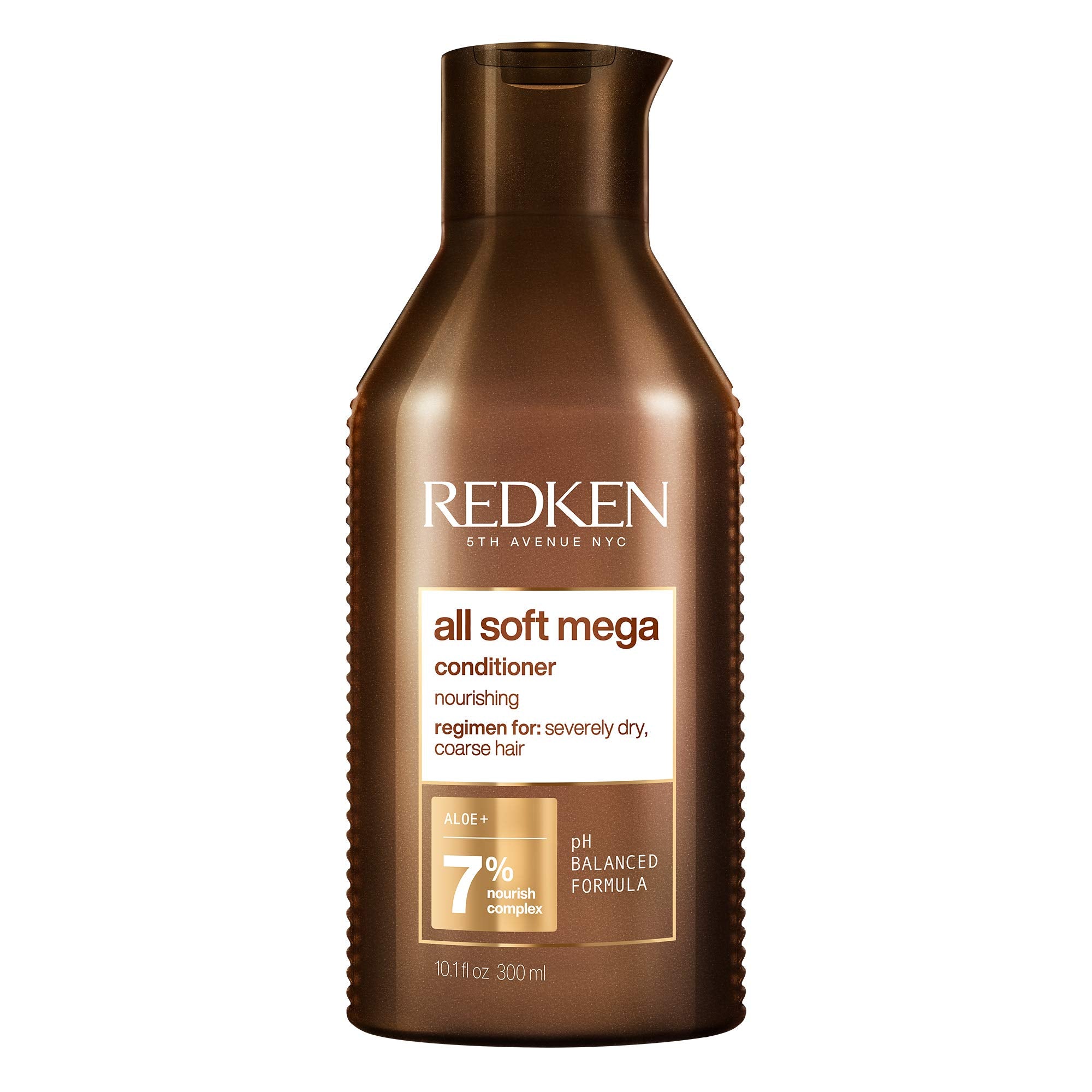 Redken | Conditioner, Aloe Vera, For Severely Dry Hair, Hydrate & Soften, All Soft Mega, 300 ml