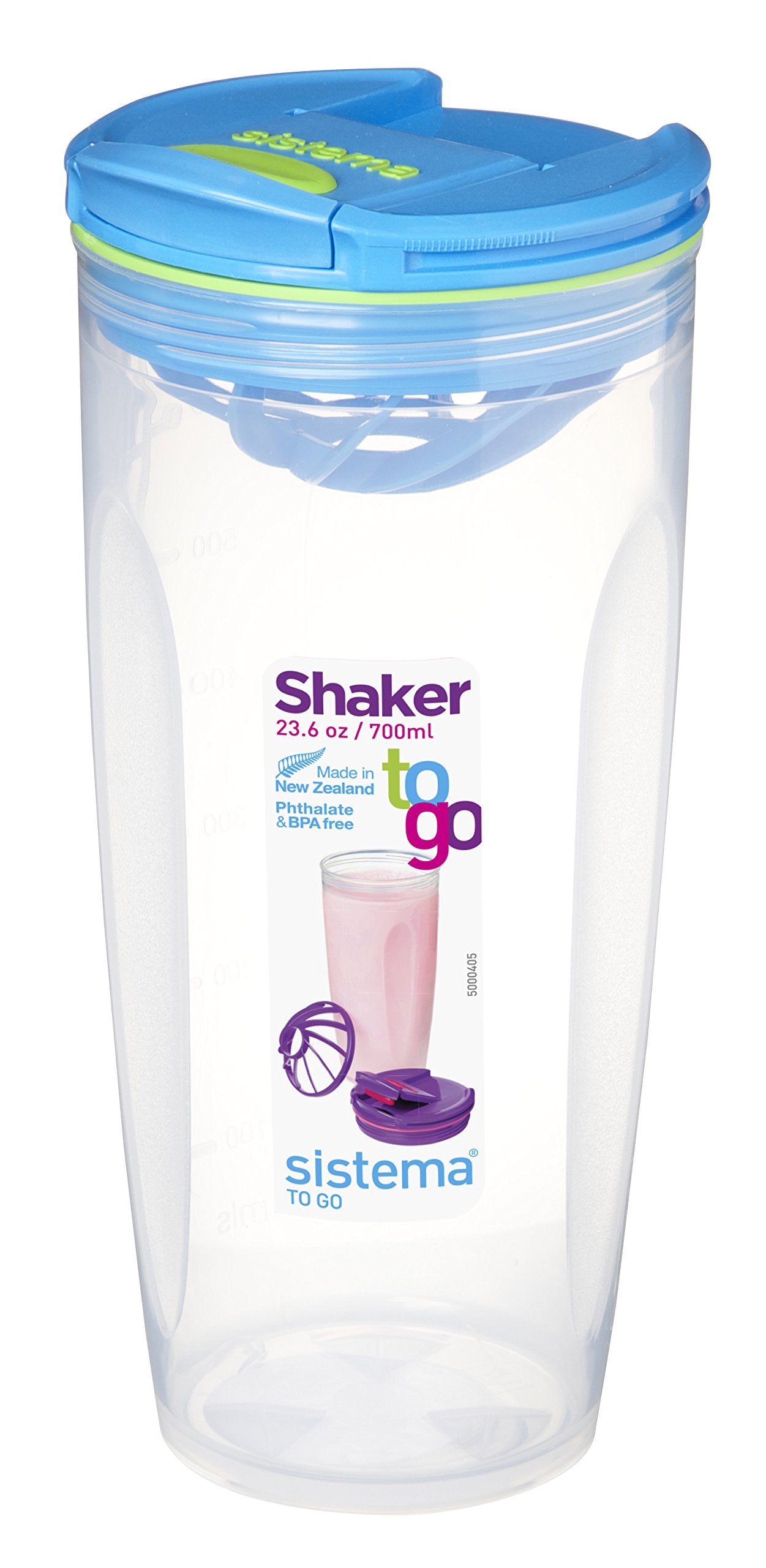 Sistema Assorted Colours Shaker To Go - 700 ml