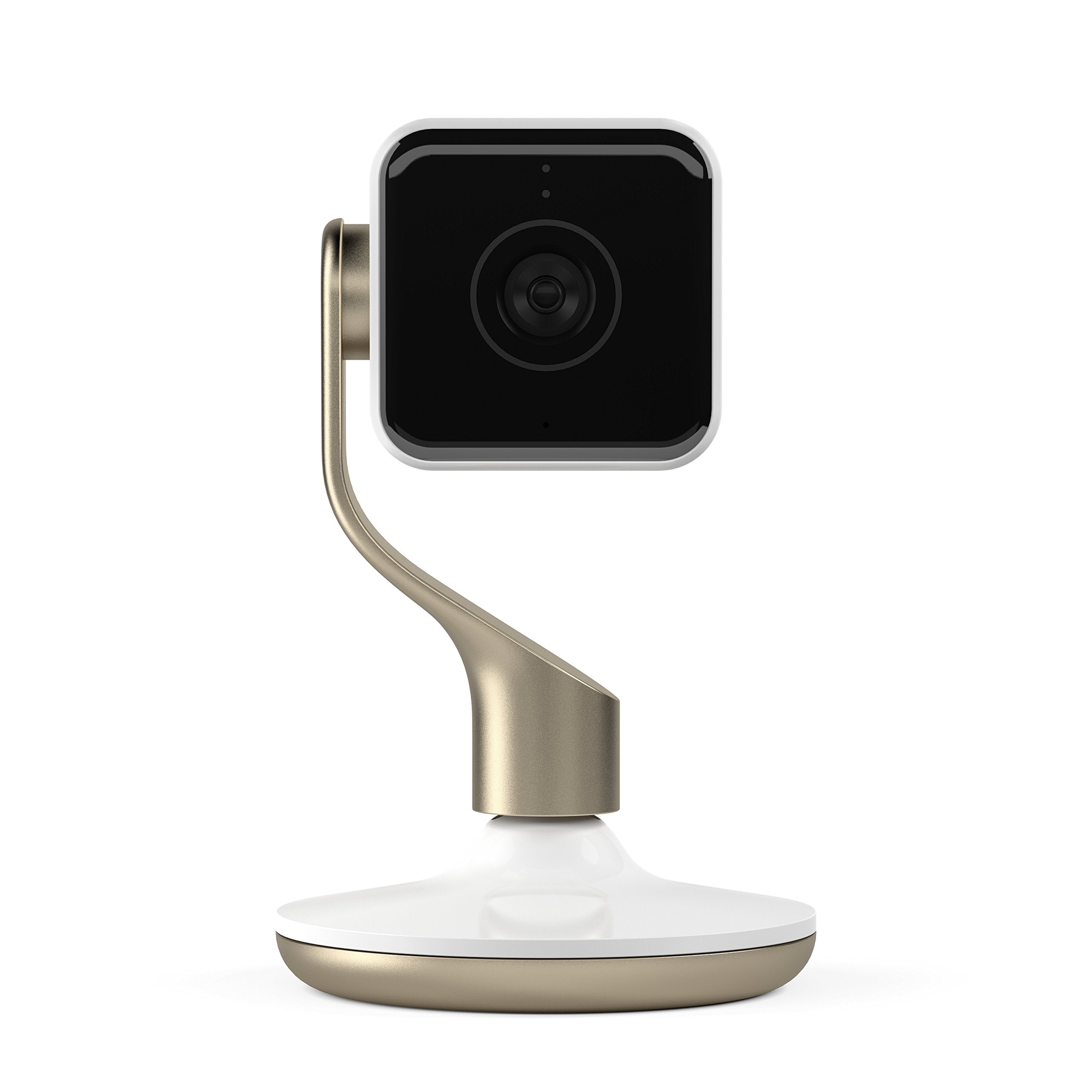 Hive UK7001720 View Indoor Security Camera - White & Champagne Gold, 14.5 cm*8.8 cm*8.8 cm