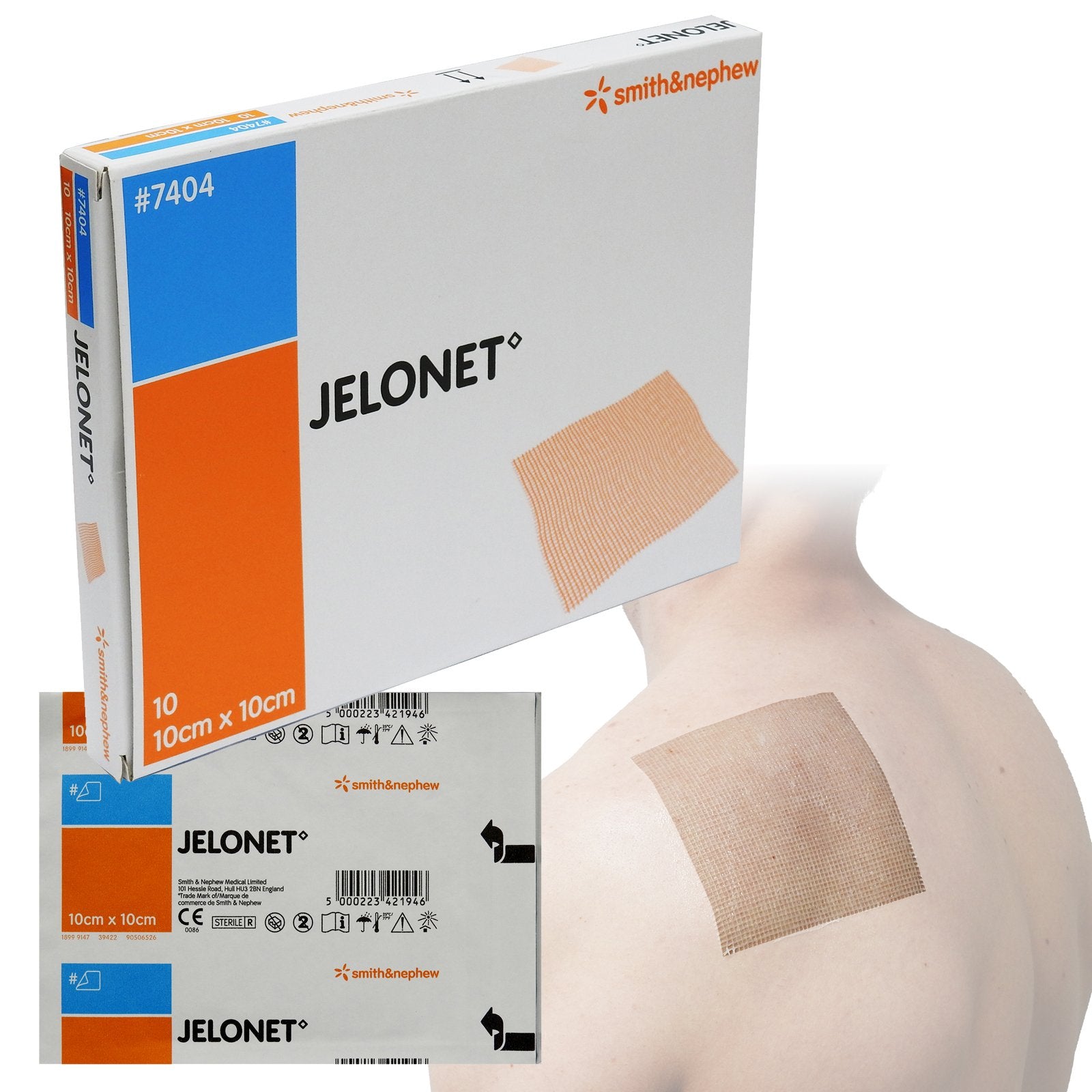 Jelonet 10cm x 10cm - Pack of 10 Dressing