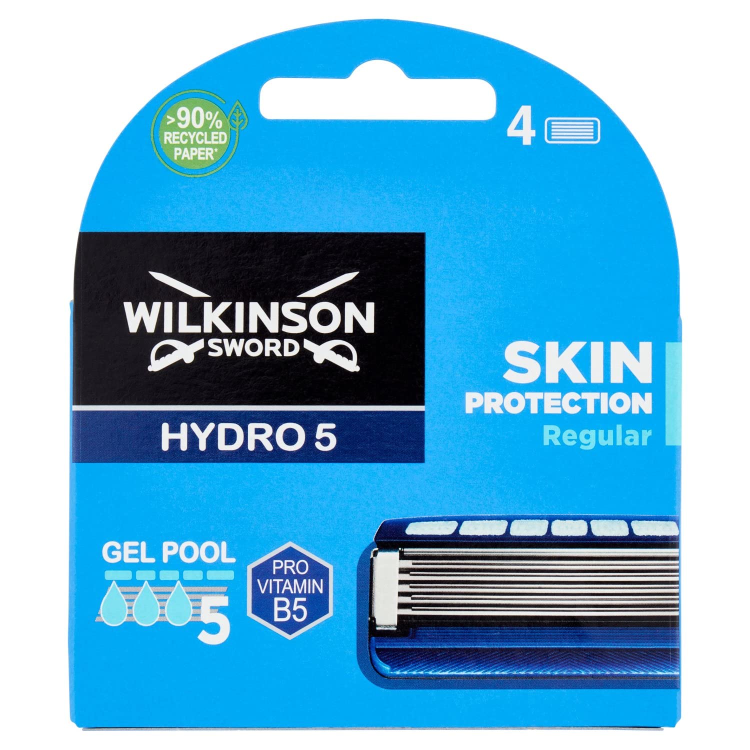 Wilkinson Sword Hydro 5 Skin Protection Razor Blades 4 Blades