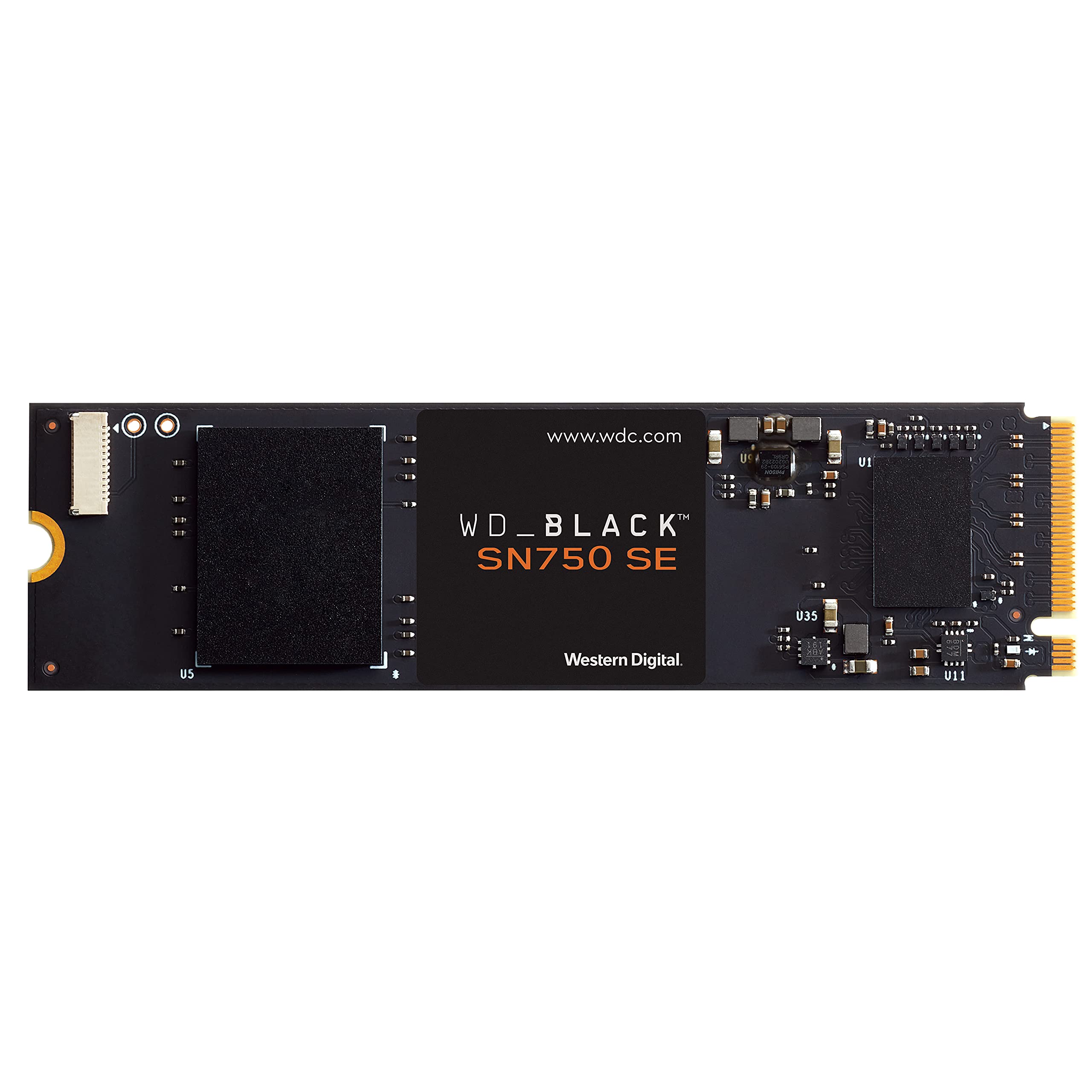 WD_BLACK SN750 SE 1TB M.2 2280 PCIe Gen4 NVMe Gaming SSD up to 3600 MB/s read speed