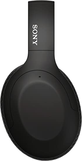 Sony WH-H910N Noise Cancelling Wireless Headphones with Mic, 35 Hours Battery Life with Quick Charge, Hi-Res Audio, Touch Control, Google Assistant and Alexa Built-in - Black