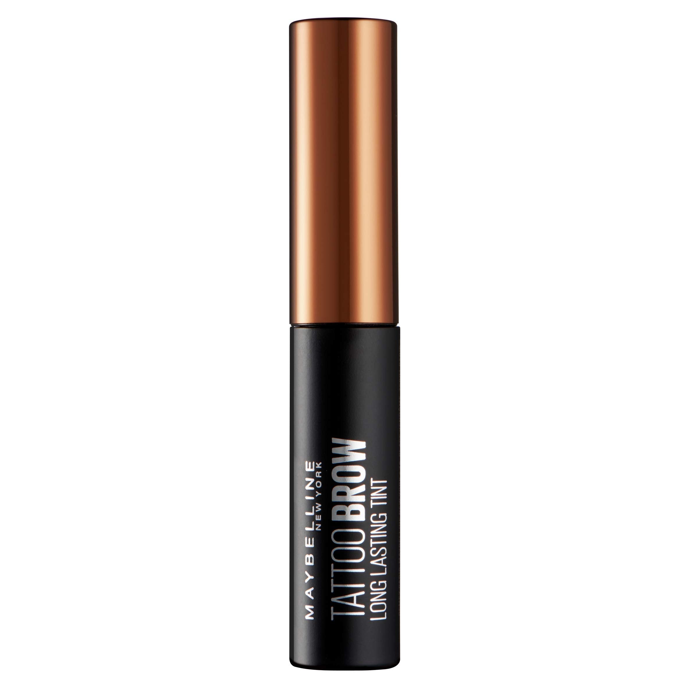 Maybelline New York Tattoo Brow Peel Off Eyebrow Gel Tint, Semi-Permanent Colour, Waterproof, Lasts up to 3 Days, Colour: Dark Brown