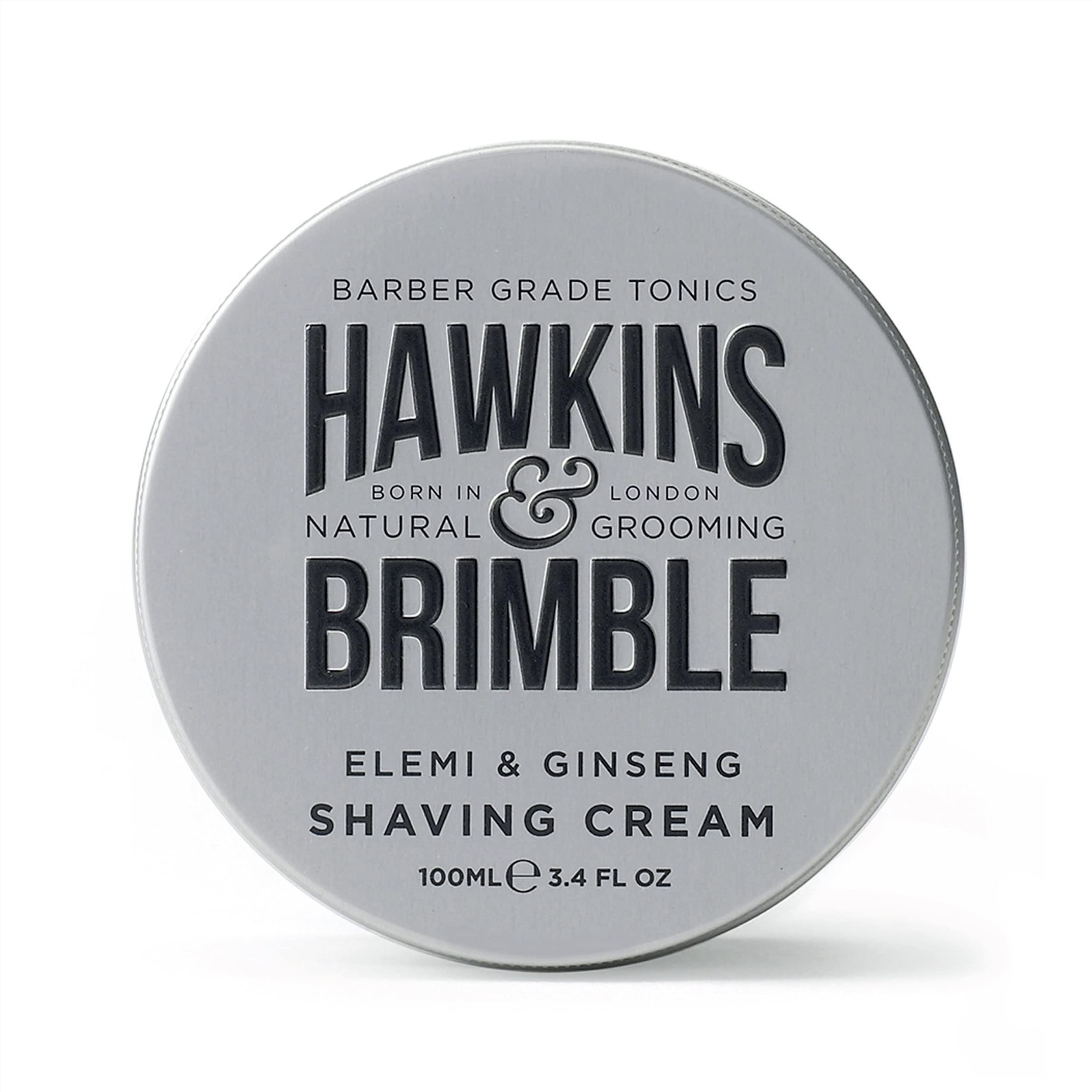 Hawkins & Brimble Traditional Shave Cream, Nourishing Mens Shaving Cream, Signature Shaving Cream Fragrances, Shaving Cream for Men Without Animal Testing