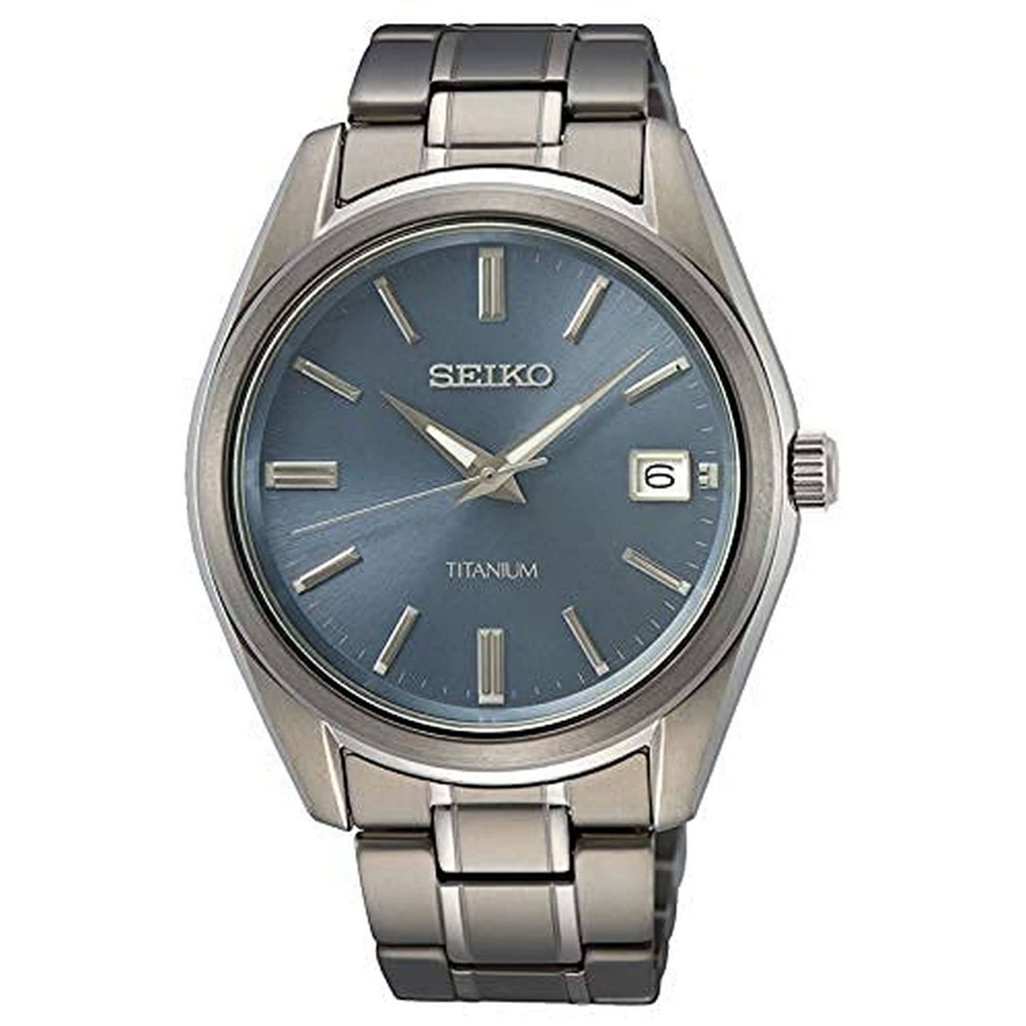 Seiko Men's Analog Quartz Watch with Stainless Steel Strap SUR371P1
