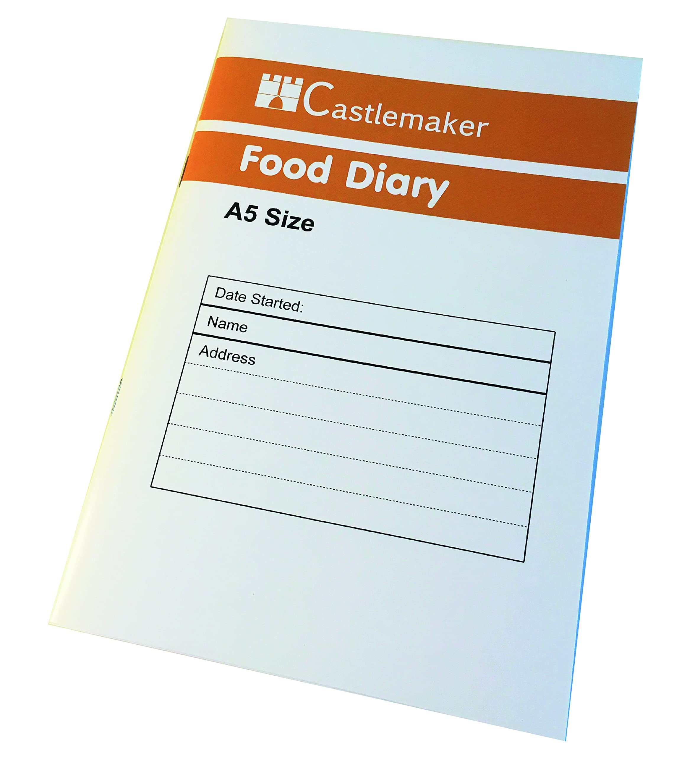 Food Diary - A5 Version - Castlemaker Books