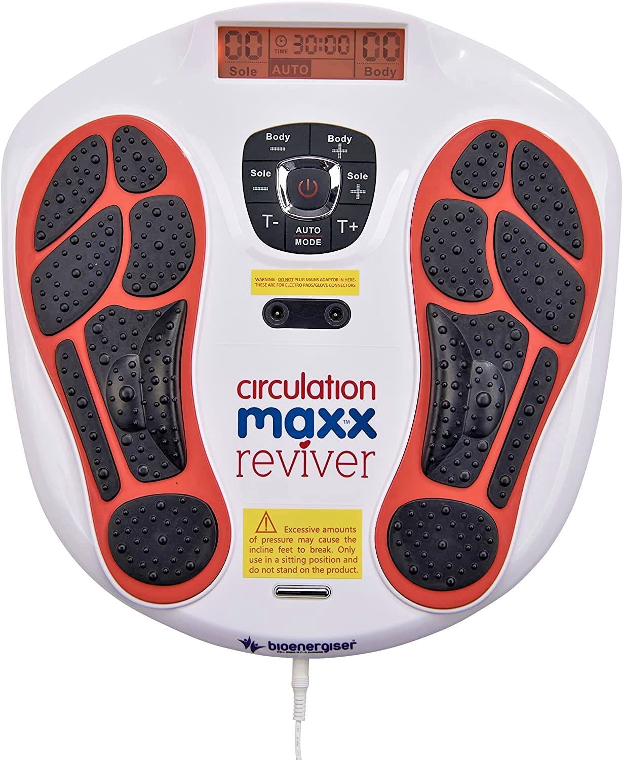 VYTALIVING Circulation Reviver - Revitalising Foot Massager for Circulation - Circulation Blood Booster - Circulation Blood Booster for Feet and Legs - EMS Foot Massager - Foot Massagers for Pain and Circulation