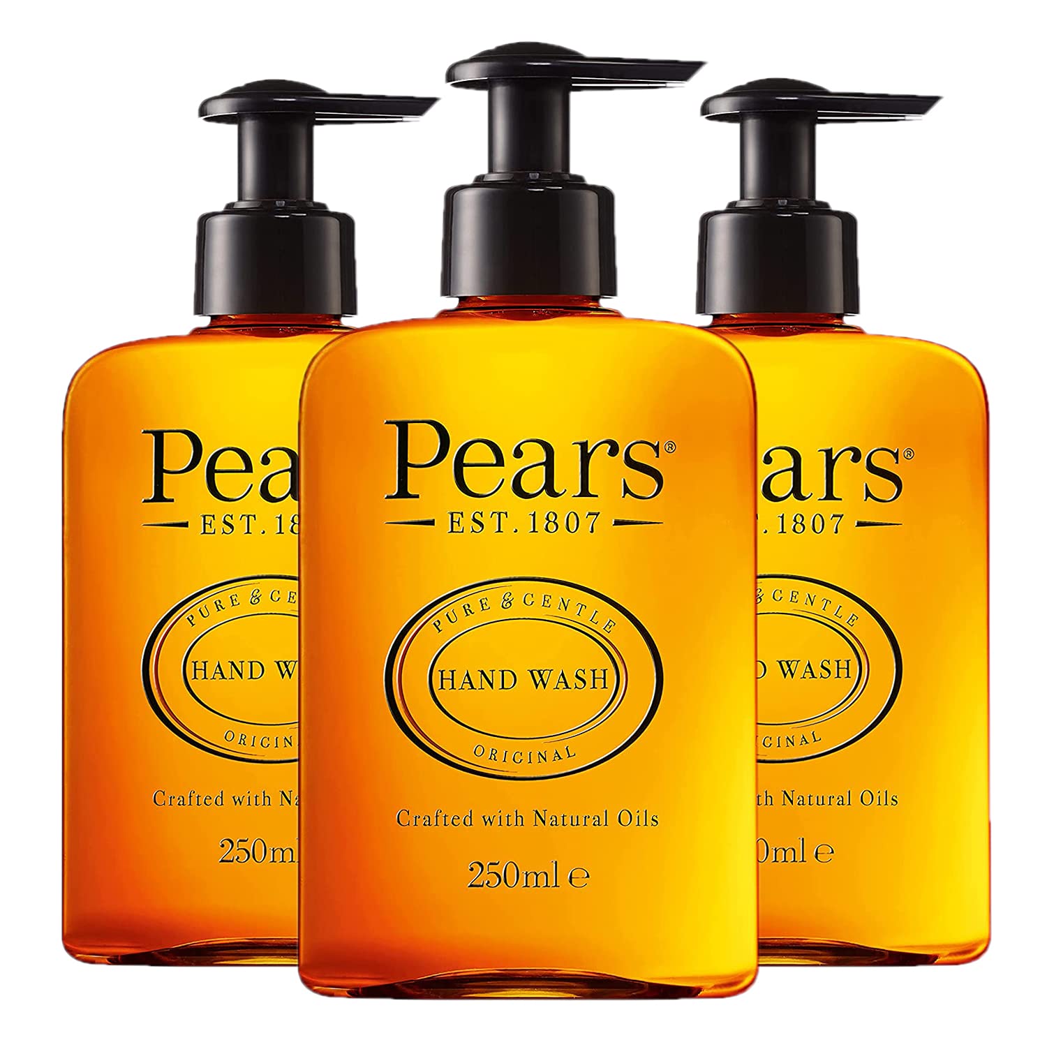 Pears Hand Wash (3 x 250 ml) Pure and Gentle Original