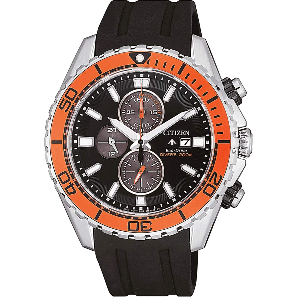 Citizen Mens Chronograph Eco-Drive Watch Promaster Marine