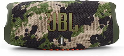 JBL Charge 5 - Portable Bluetooth Speaker with deep bass, IP67 waterproof and dustproof, 20 hours of playtime, built-in powerbank, in camo