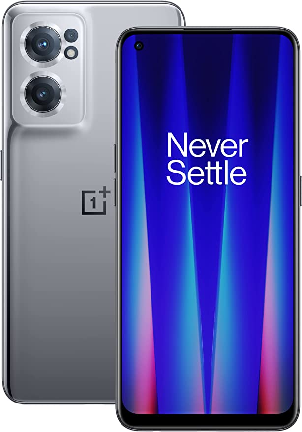 OnePlus Nord CE 2 5G (UK) - 8 GB RAM 128 GB SIM Free Smartphone with 64 MP AI Triple Camera and 65 W Fast Charging - 2 Year Warranty - Gray Mirror