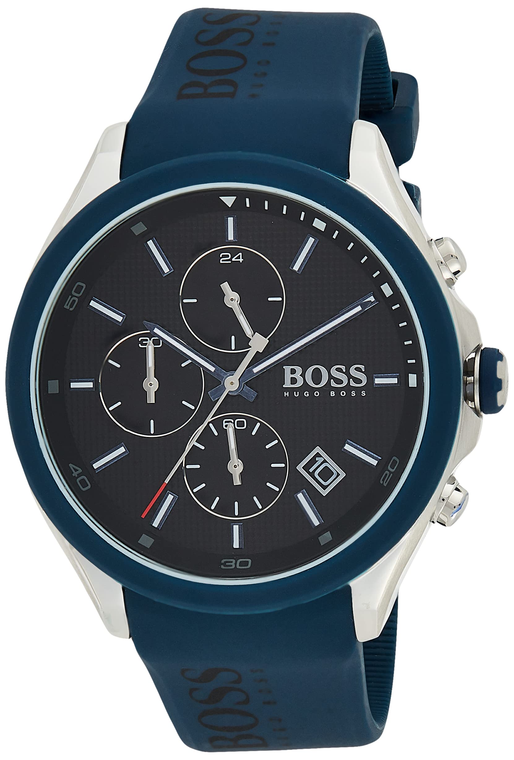 BOSS Men's Analogue Quartz Watch with Silicone Strap 1513717