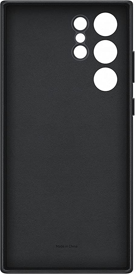 Samsung Official S22 Ultra Leather Cover Black