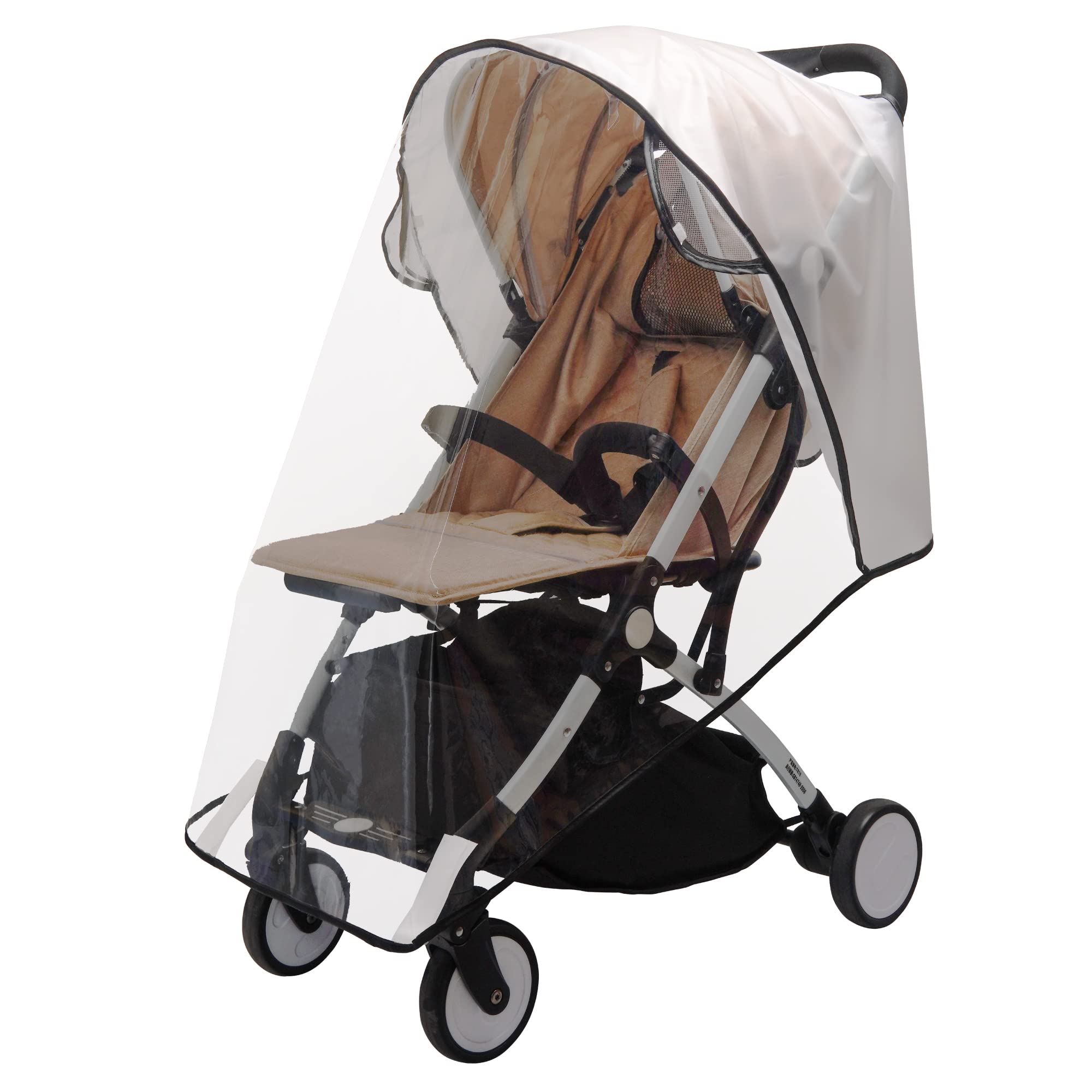 Bemece Universal Rain Cover for Pushchair Stroller Buggy Pram, Baby Travel Weather Shield