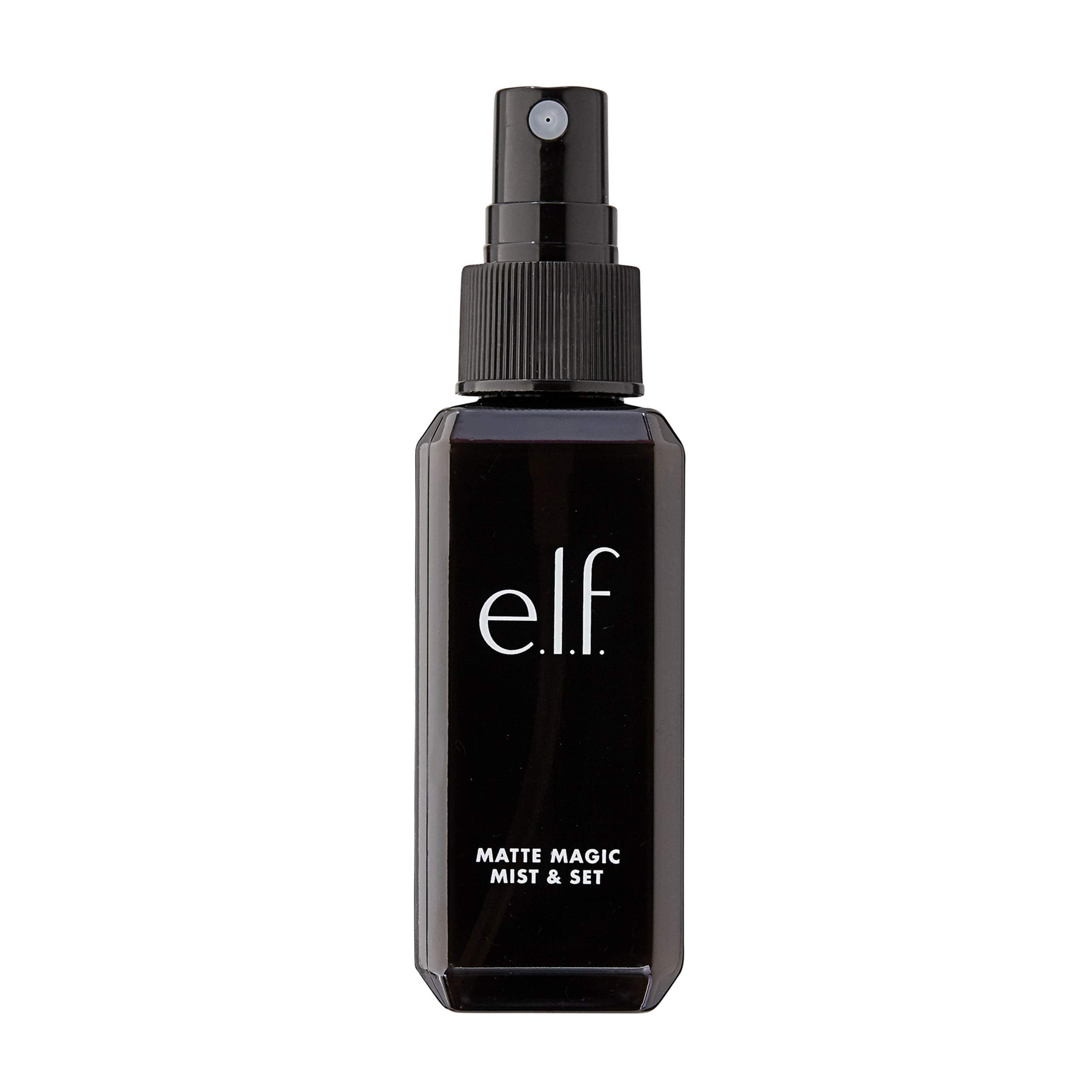 e.l.f. Matte Magic Mist & Set Spray, Refreshing, hydrating, Sets Makeup with a Matte Finish, Infused with Vitamins B, E, and Arctium Majus Root 60ml