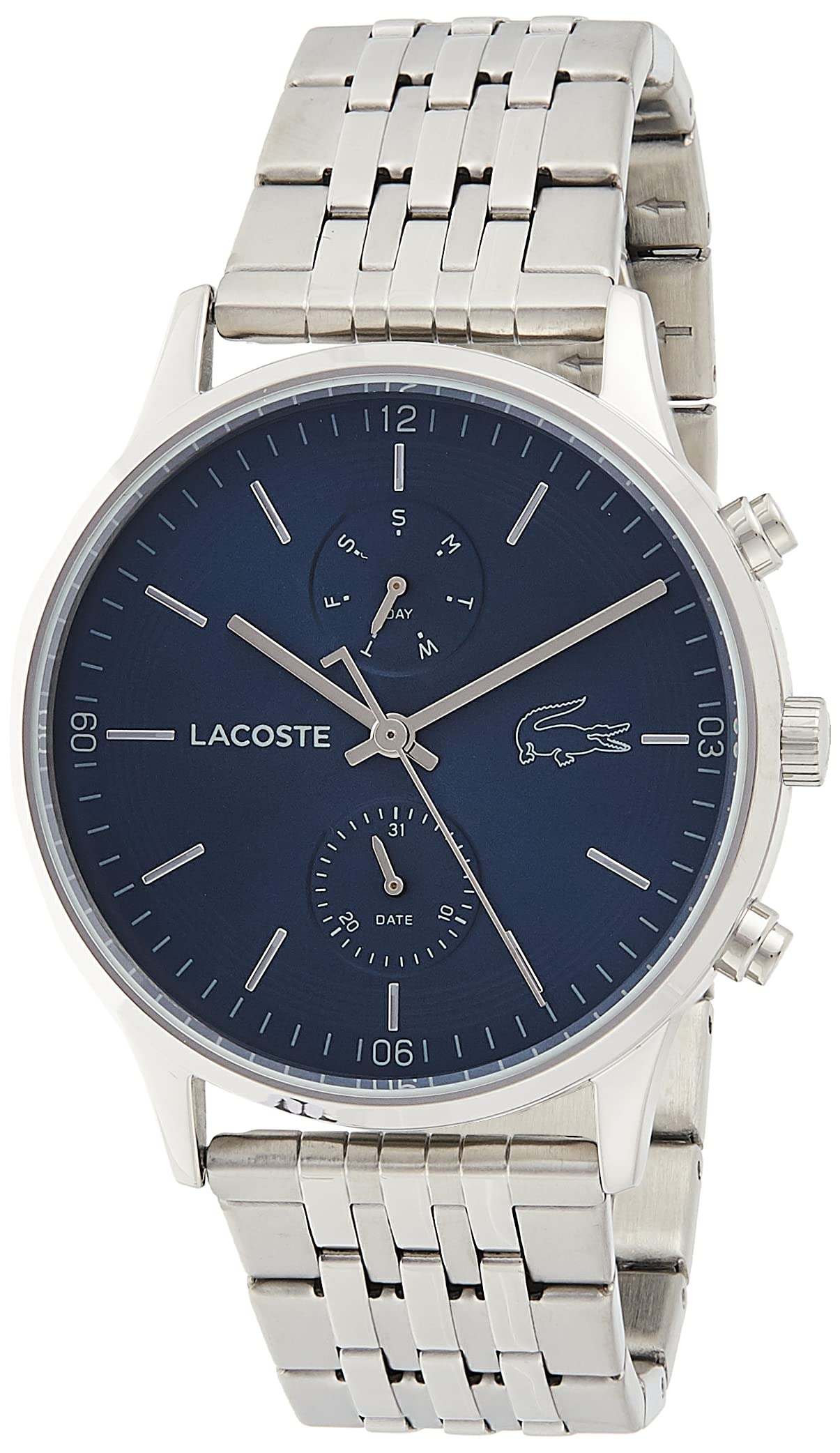 Lacoste Men's Analogue Quartz Watch with Stainless Steel Strap 2011067