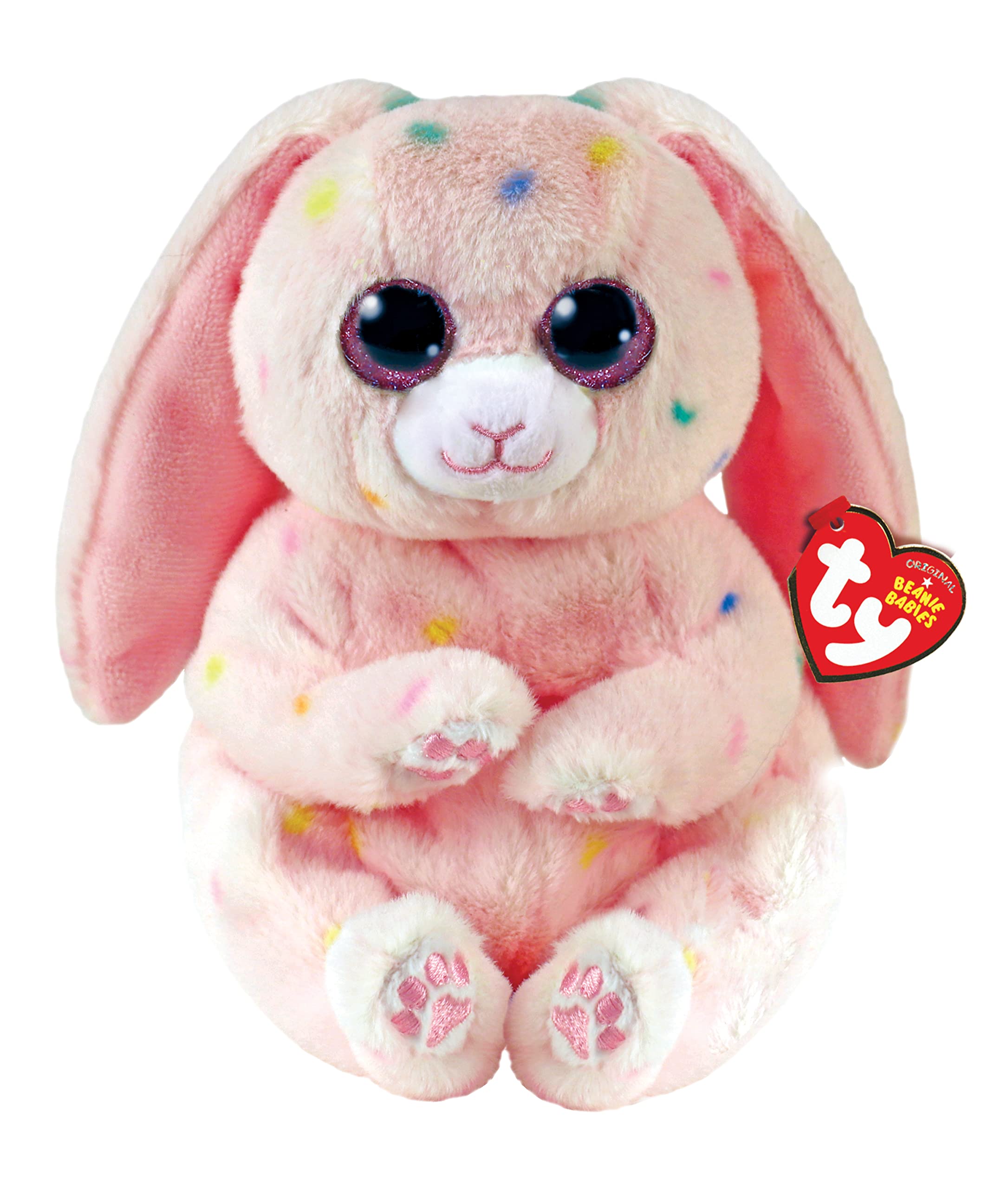 Ty Toys Beanie Babies Easter Bunny May - 15 CM, Pink, 2008716