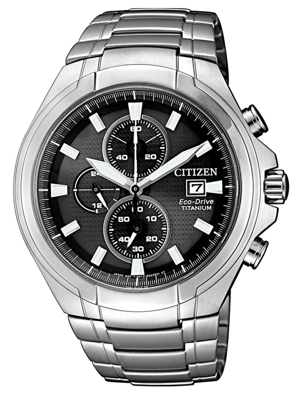 CITIZEN Mens Analogue Quartz Watch with Titanium Strap CA0700-86E