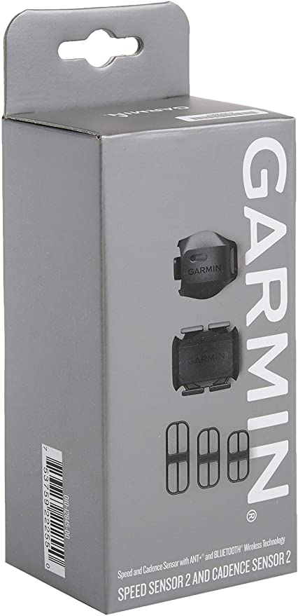 Garmin Bike Speed Sensor 2 and Cadence Sensor 2 Bundle, Wireless Speed and Distance Sensor and Cadence Sensor with ANT+ Connectivity and Bluetooth Low Energy Technology, Black