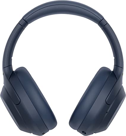 Sony WH-1000XM4 Noise Cancelling Wireless Headphones - 30 hours battery life - Over Ear style - Optimised for Alexa and Google Assistant - with built-in mic for phone calls - Midnight Blue