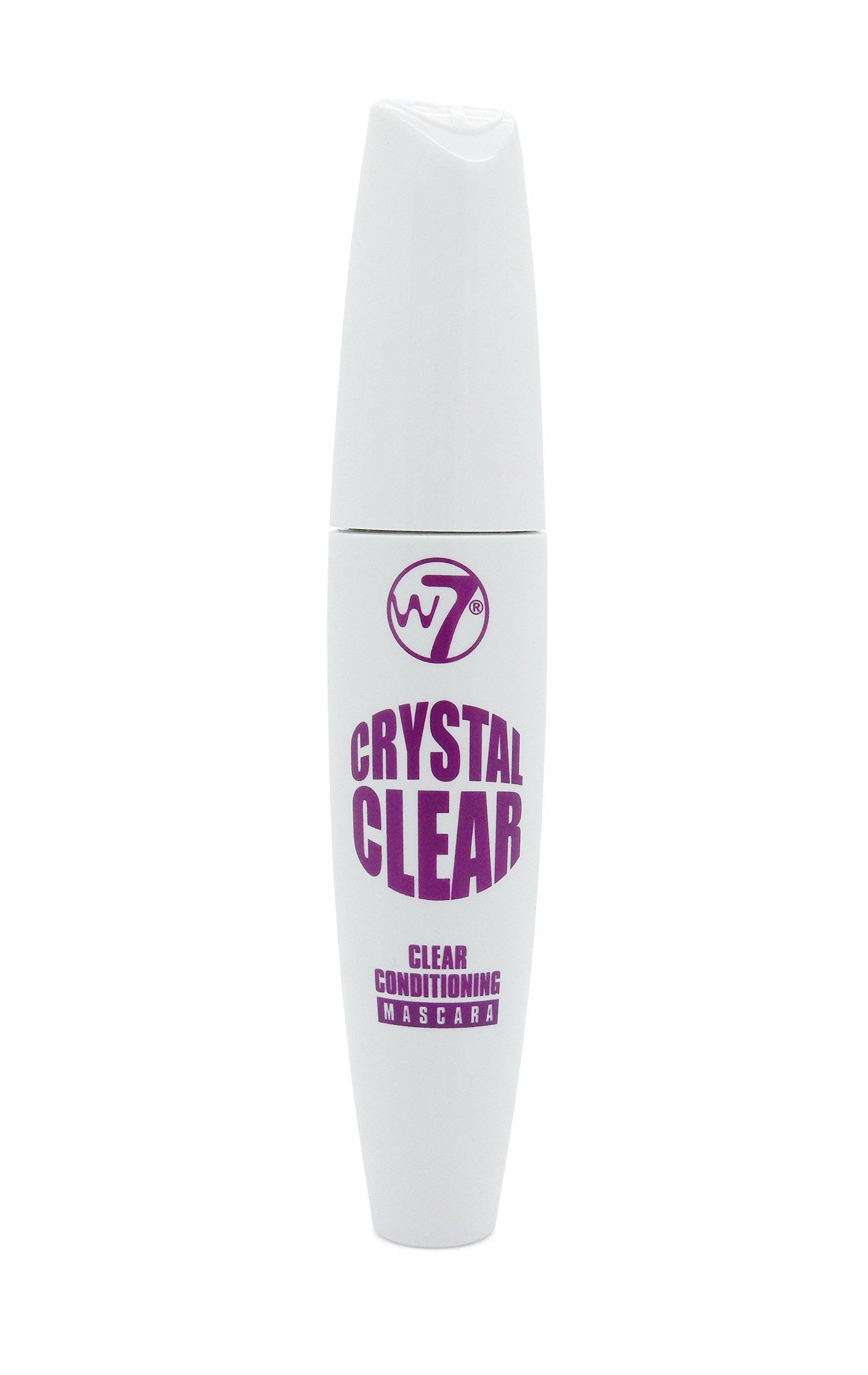 W7 Crystal Clear Mascara - Defining & Volumising Clear Mascara - Long-Lasting Natural Eye Makeup