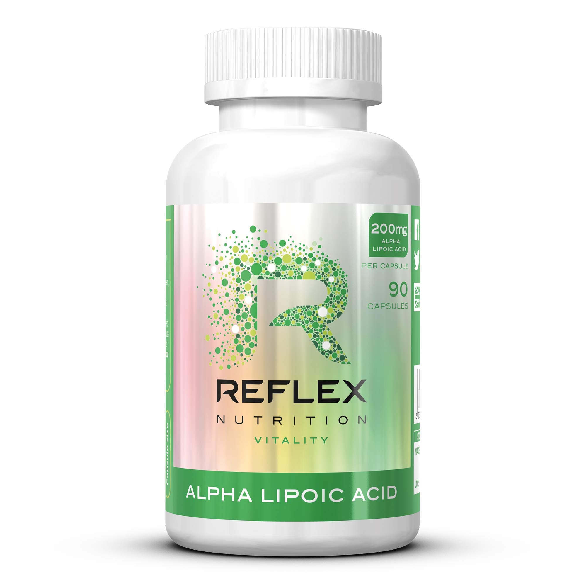 Reflex Nutrition Alpha Lipoic Acid (ALA) Supplement (90 Caps)