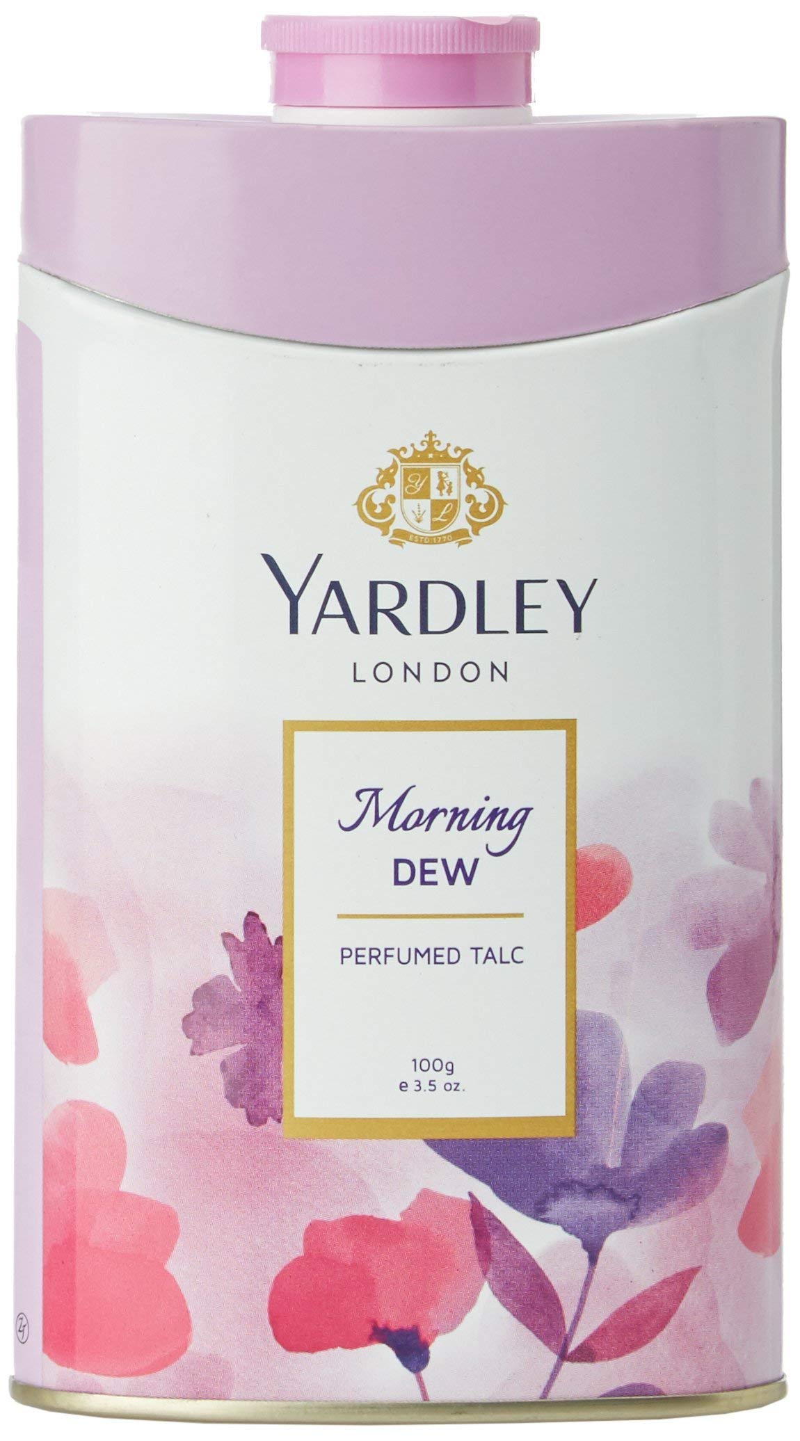 Yardley London Morning Dew Perfumed Talc for Women, 100g